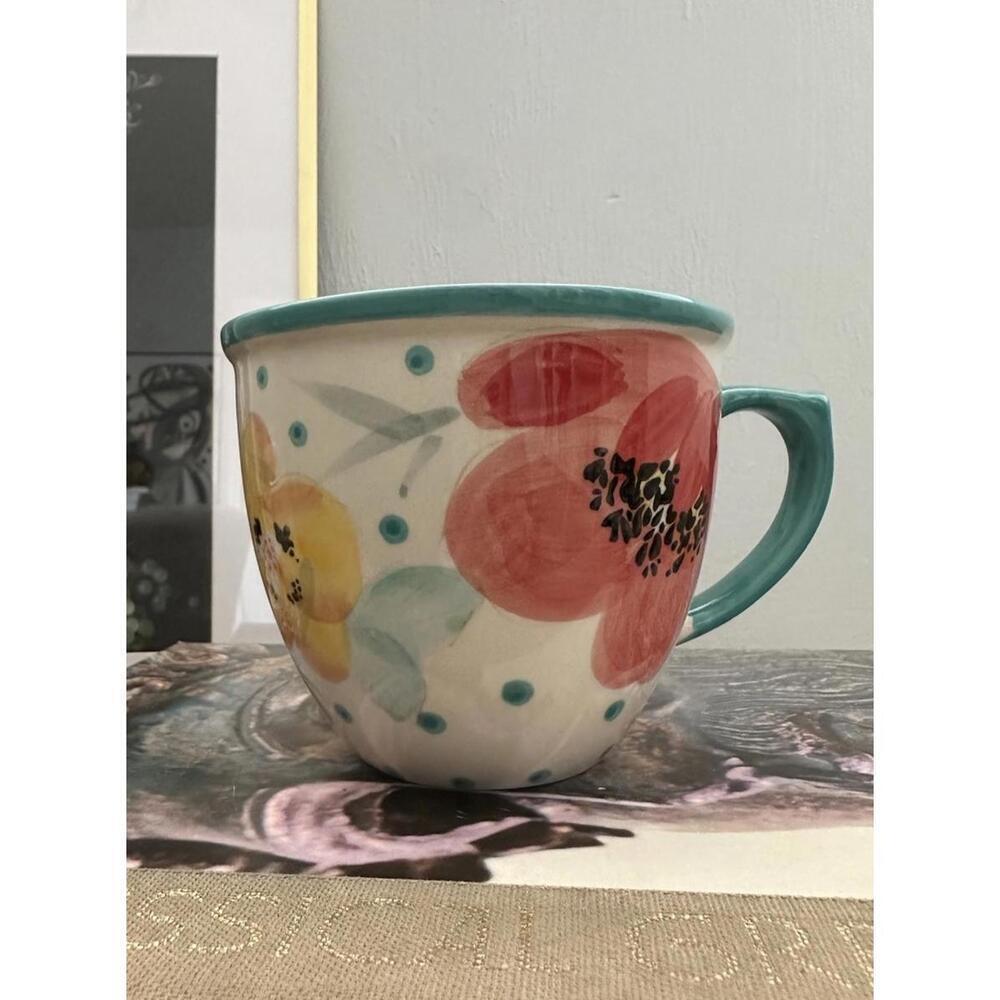 The Pioneer Woman 2 Vintage Bloom Mugs 1 Flea Market Happiness Mug Coffee Tea - Picture 3 of 9